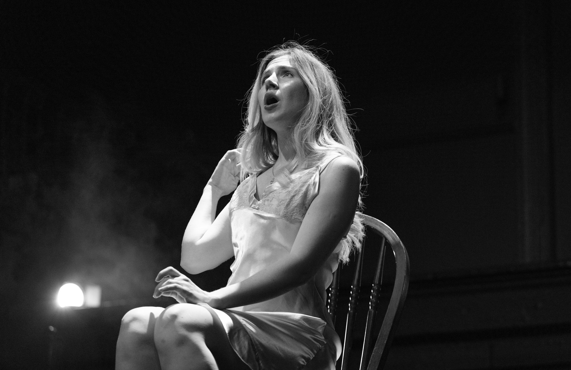 Aleksandra Chernenko on stage — Hoxton Hall, London
